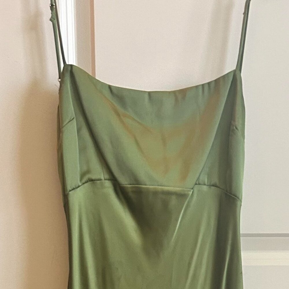 maxi spaghetti strap dress